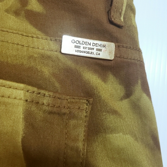 Golden Denim Gold Camouflage Pants - Picture 3 of 7